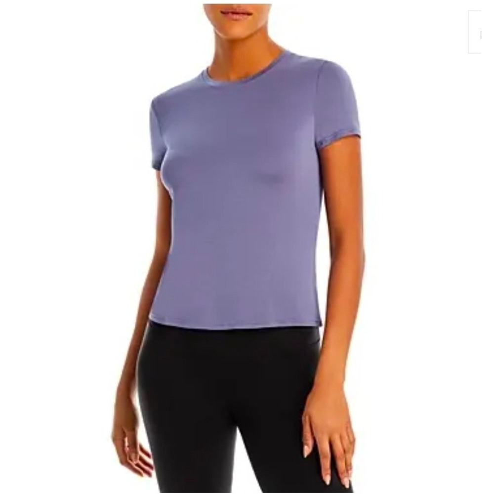 Alo Yoga All Day Short Sleeve Soft Atheleisure Athletic Minimalist Y2k